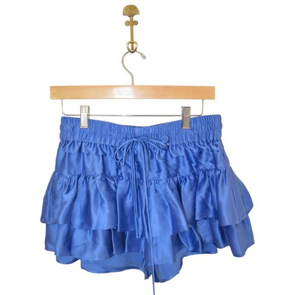 shug Pants - Shug Silk Lala Ruffle Skort Size Medium
